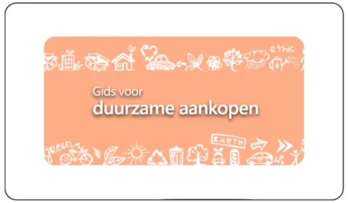Icoon Gids voor Duurzame Aankopen